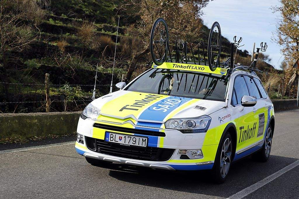 Citroën apoya a Alberto Contador-Citroën C5 CrossTour