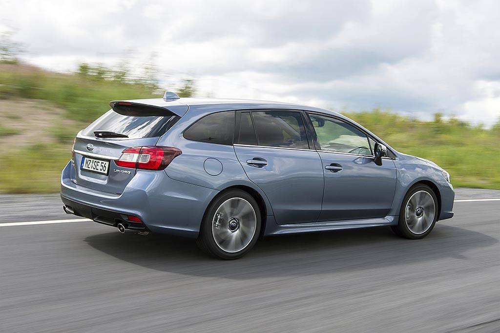 al volante del Subaru Levorg