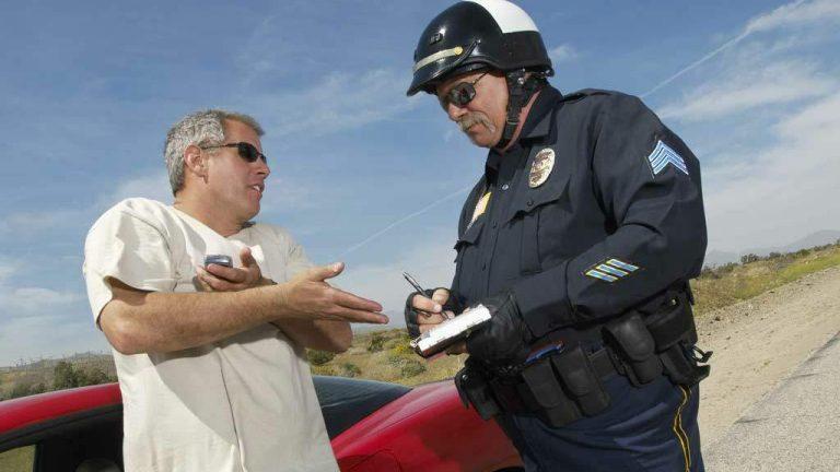 Multas de trafico raras