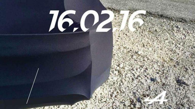 Nuevo Alpine adelanto