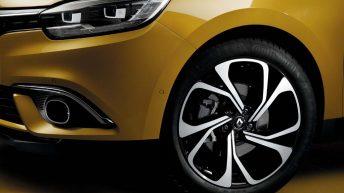 Detalle de las llantas del nuevo Renault Scénic