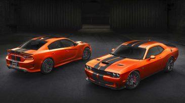 Dodge Charger y Challenger SRT Go Mango