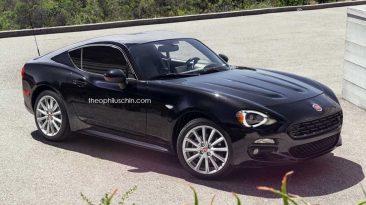 Fiat 124 Coupé 2016 recreación