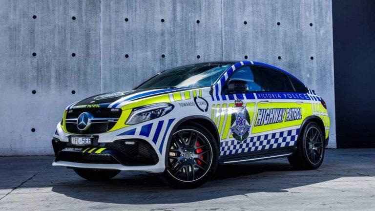 Mercedes-AMG GLE 63 S Coupe policía asutraliana