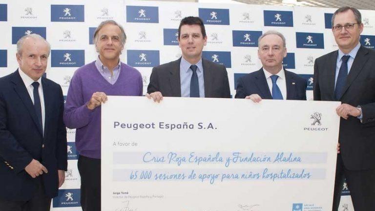 Peugeot Cruz Roja Fundacion Aladina