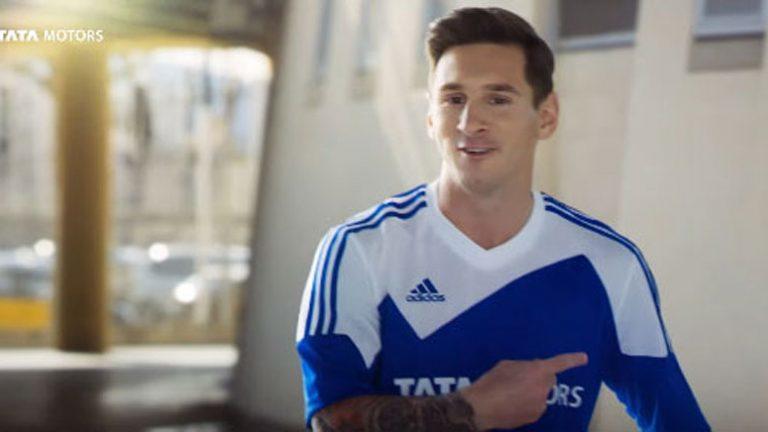 Messi con Tata Tiago