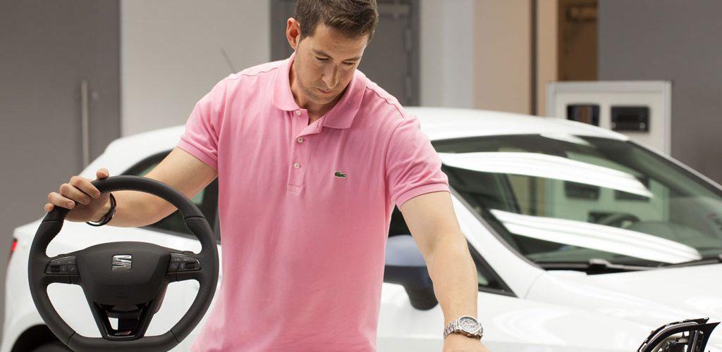 Prueba de tacto de SEAT