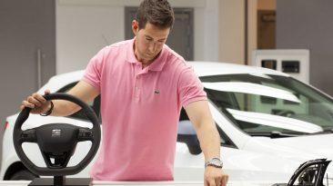 Prueba de tacto de SEAT