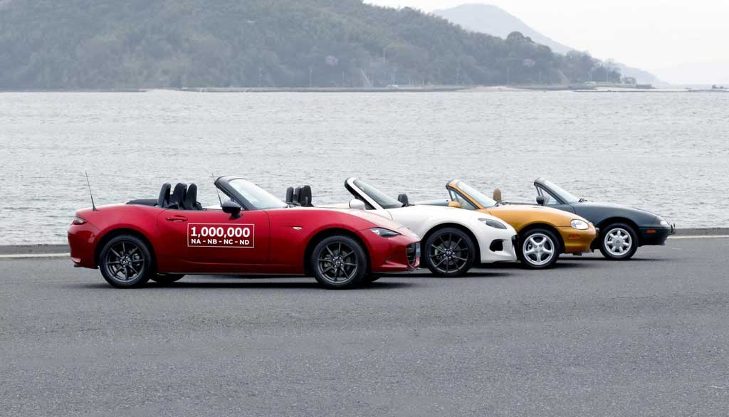 Mazda MX-5 producción