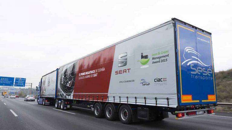 Megacamiones en España SEAT