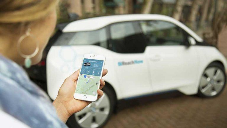 ReachNow carsharing BMW Seattle