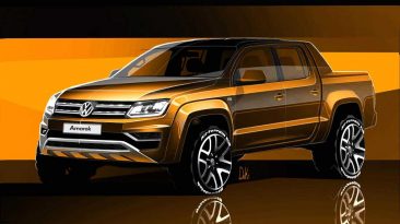 Volkswagen Amarok 2016 bocetos