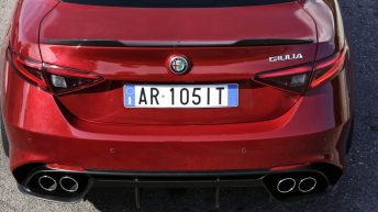 Alfa Romeo Giulia Quadrifoglio zaga