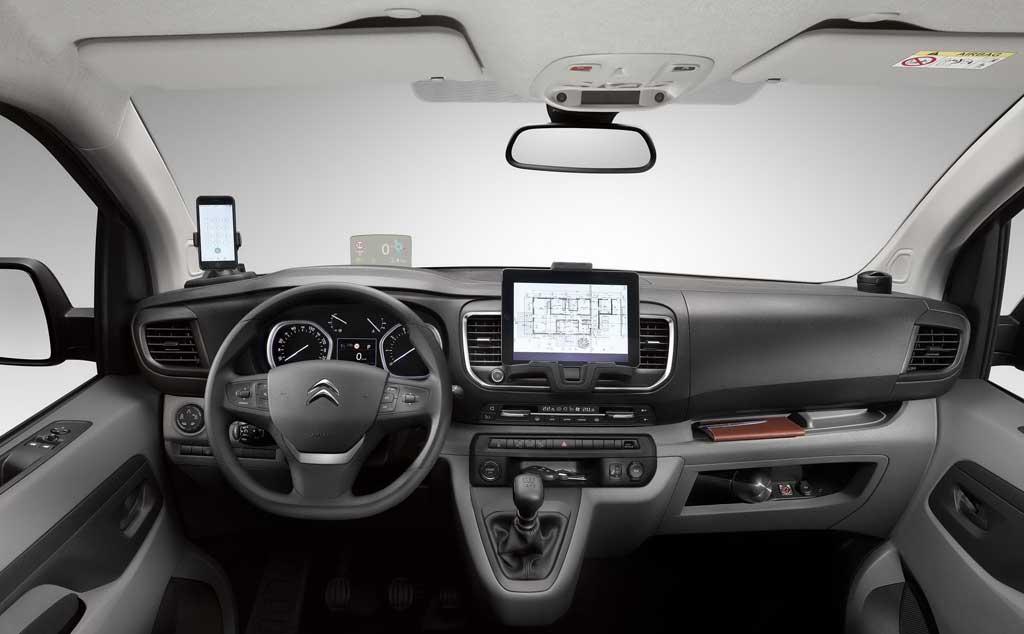 Citroën Jumpy 2016 interior Furgón Combi