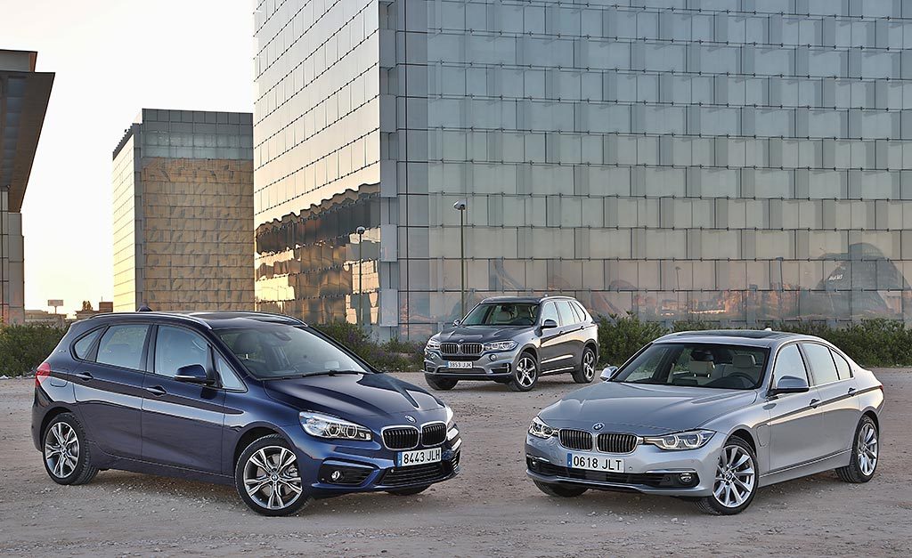 coches híbridos enchufables BMW