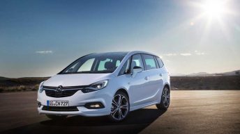 Opel Zafira 2016 frontal estática