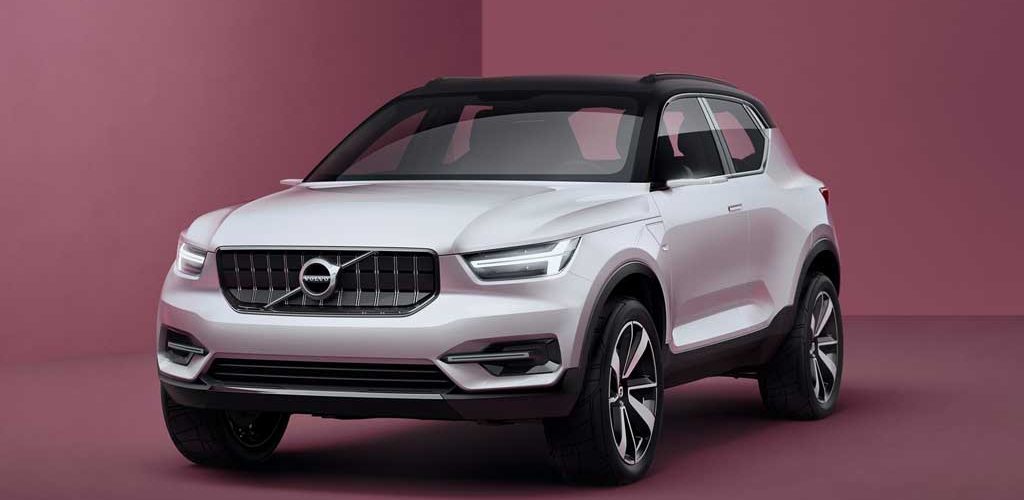 Volvo 40.1 delantera estática prototipo