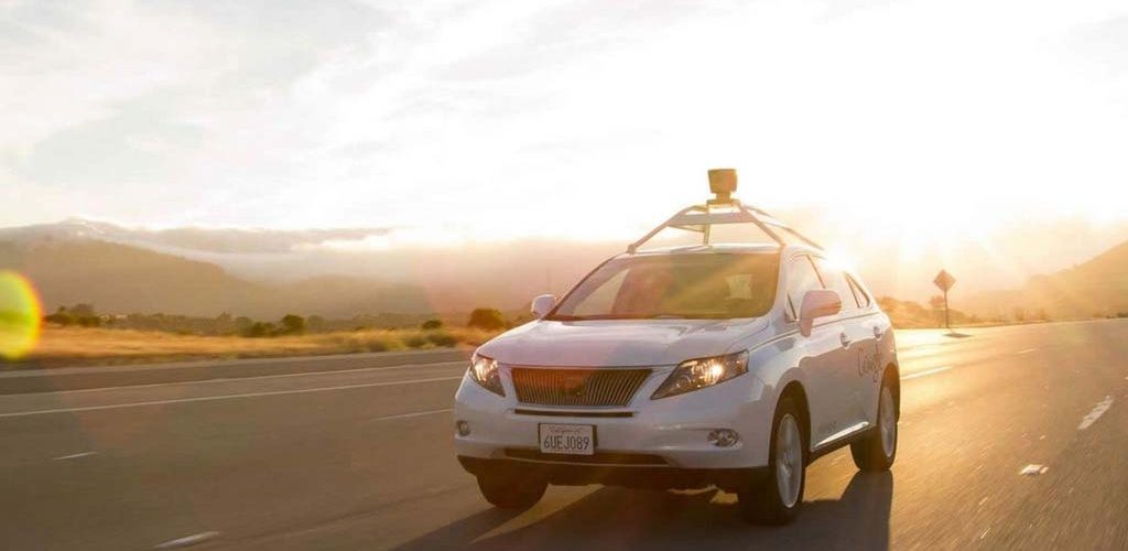 Coche autónomo de Google bicicletas