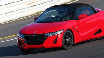 Mugen Honda S660 RA rojo frontal