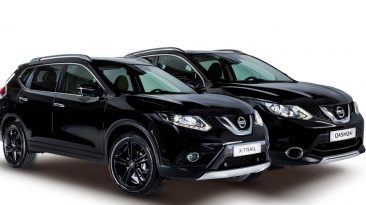 Nissan Qashqai y X-Trail Black Edition