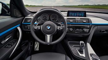 Interior BMW 340i GT 2016