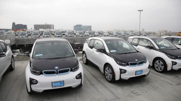 BMW i3 Policía Los Ángeles