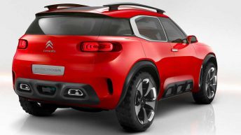 Citroën Aircross Concept 2015 trasera estática