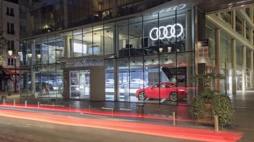 París será el escenario donde Audi instale su nuevo concesionario interactivo.