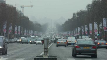 Contaminación en París