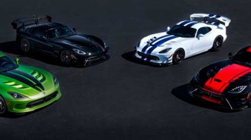Dodge Viper 2017 ediciones especiales