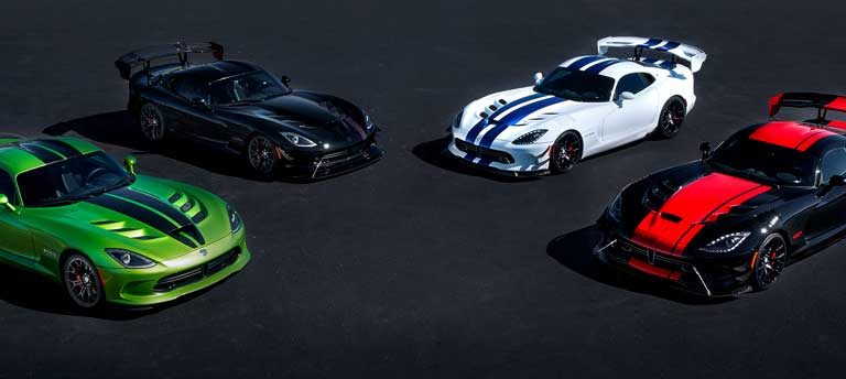 Dodge Viper 2017 ediciones especiales