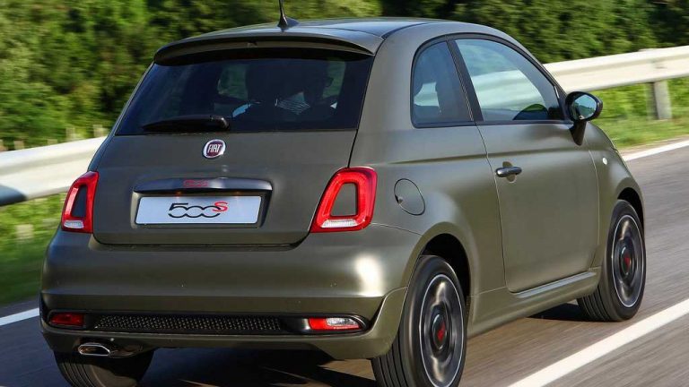 Fiat 500S 2016 trasera dinámica
