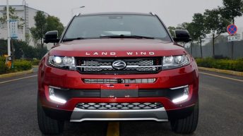Jiangling Landwind X7 SUV de frente copia del Range Rover Evoque