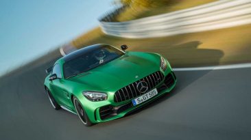 Mercedes-AMG GT R 2017 frontal dinámica circuito