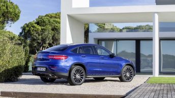Mercedes-Benz GLC Coupé 2016 trasera estática