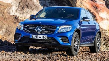 Mercedes-Benz GLC Coupé 2016 frontal estática