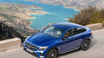 Mercedes-Benz GLC Coupé 2016 cenital