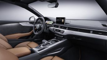 Nuevo Audi A5 2016 puesto de conducción