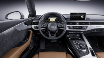 Nuevo Audi A5 2016 puesto de conducción