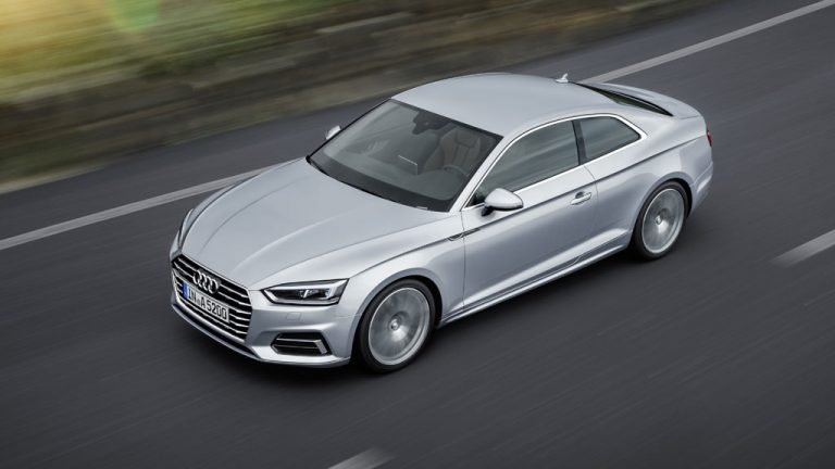 Nuevo Audi A5 2016 vista aérea
