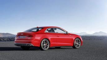 Nuevo Audi S5 Coupé 2016 trasera perfil