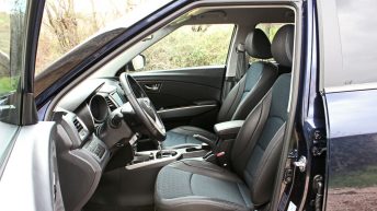 Prueba SsangYong Tivoli asientos delanteros