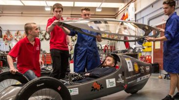 Unos alumnos españoles participarán en la Shell Eco-Marathon usando un litro de alcohol.