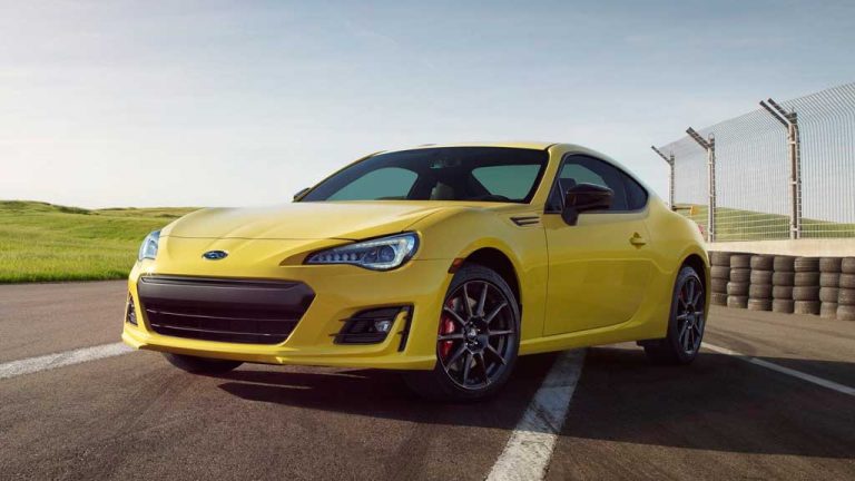 Subaru BRZ Yellow.Series 2017