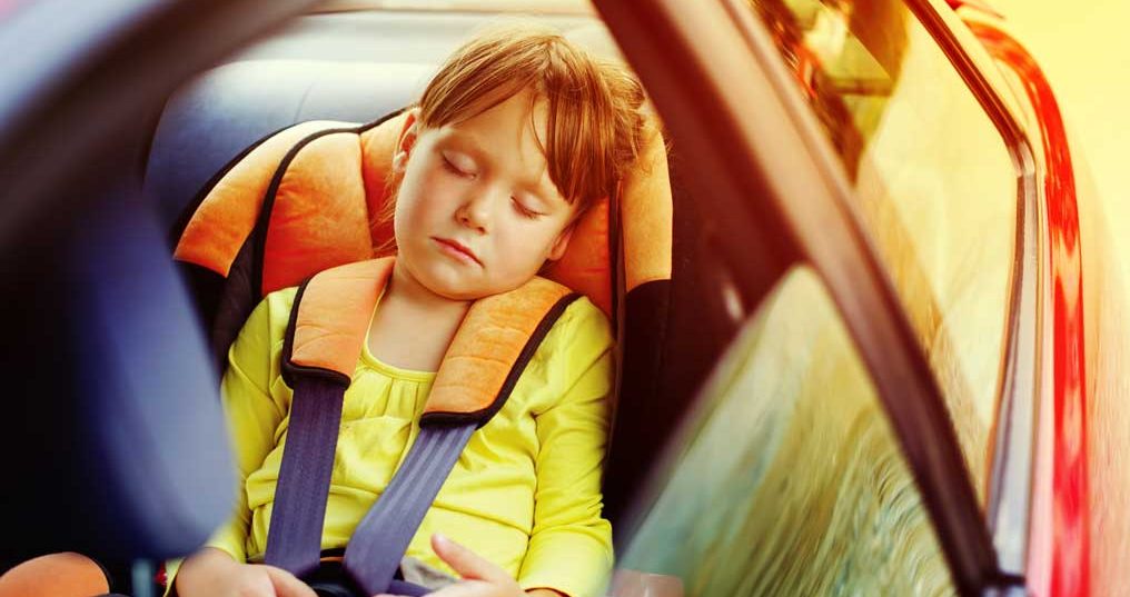 Viajar en coche con niños