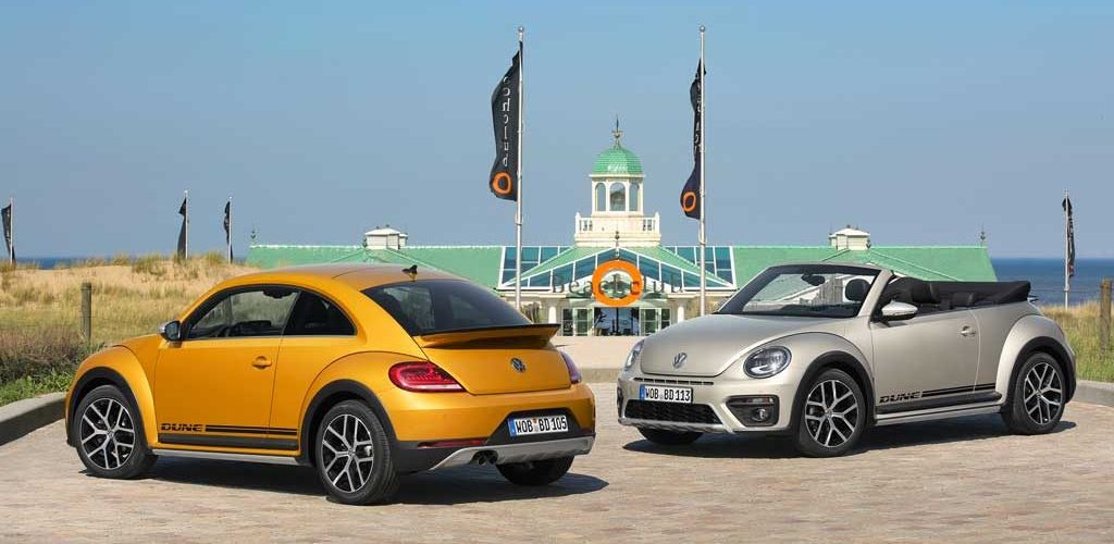 Volkswagen Beetle Dune Coupé y Cabrio