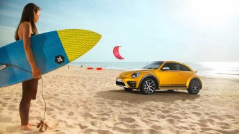 Lateral Volkswagen Beetle Dune Coupé