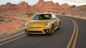 Volkswagen Beetle Dune Coupé frontal dinámica