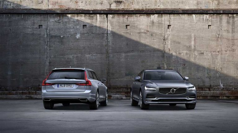 Volvo S90 y V90 Polestar 2016 frontal y trasera