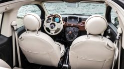 Fiat 500C Riva interior cuero y madera